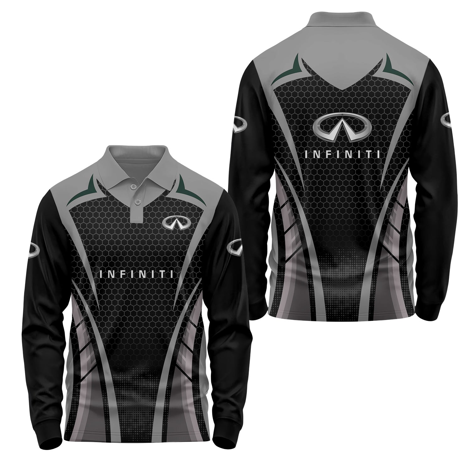 Infiniti Long Sleeve Polo USPL3355