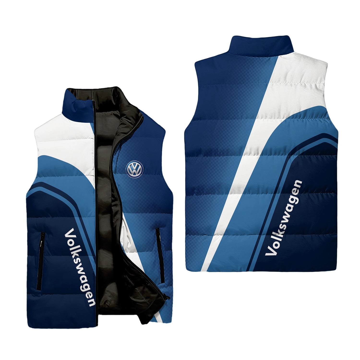 Volkswagen Sleeveless Puffer Jacket USPL3017