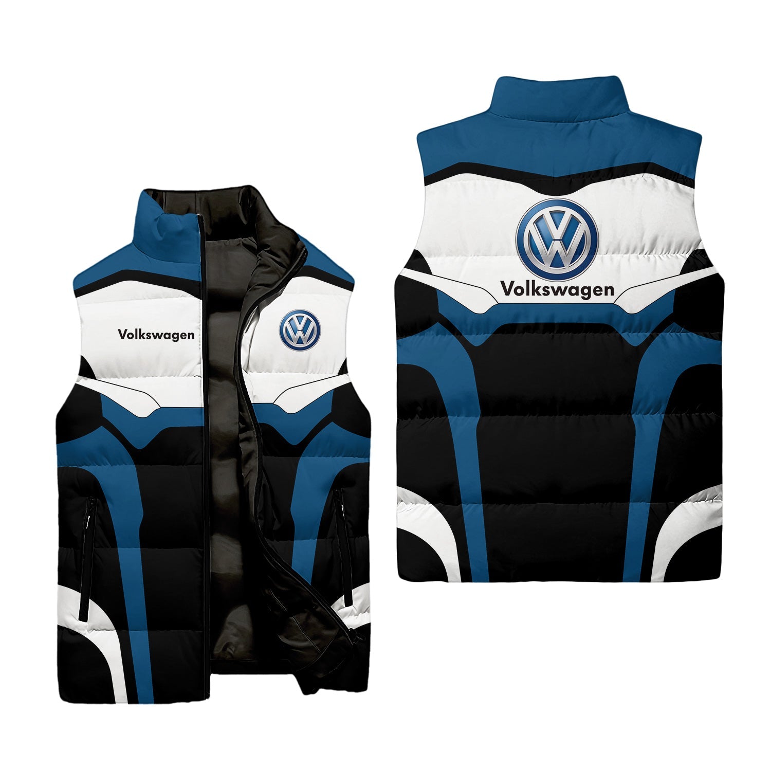 Volkswagen Sleeveless Puffer Jacket USPL3000