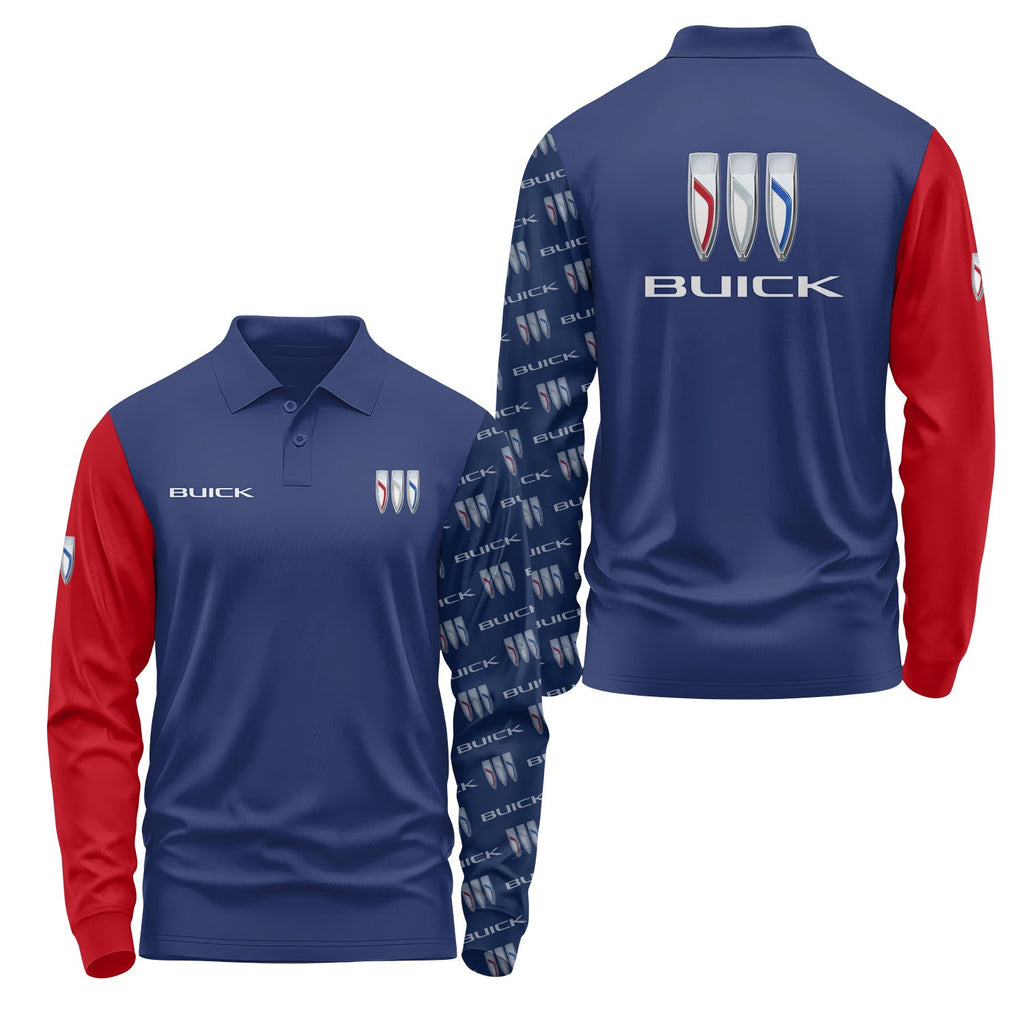 Buick Long Sleeve Polo USPL3084