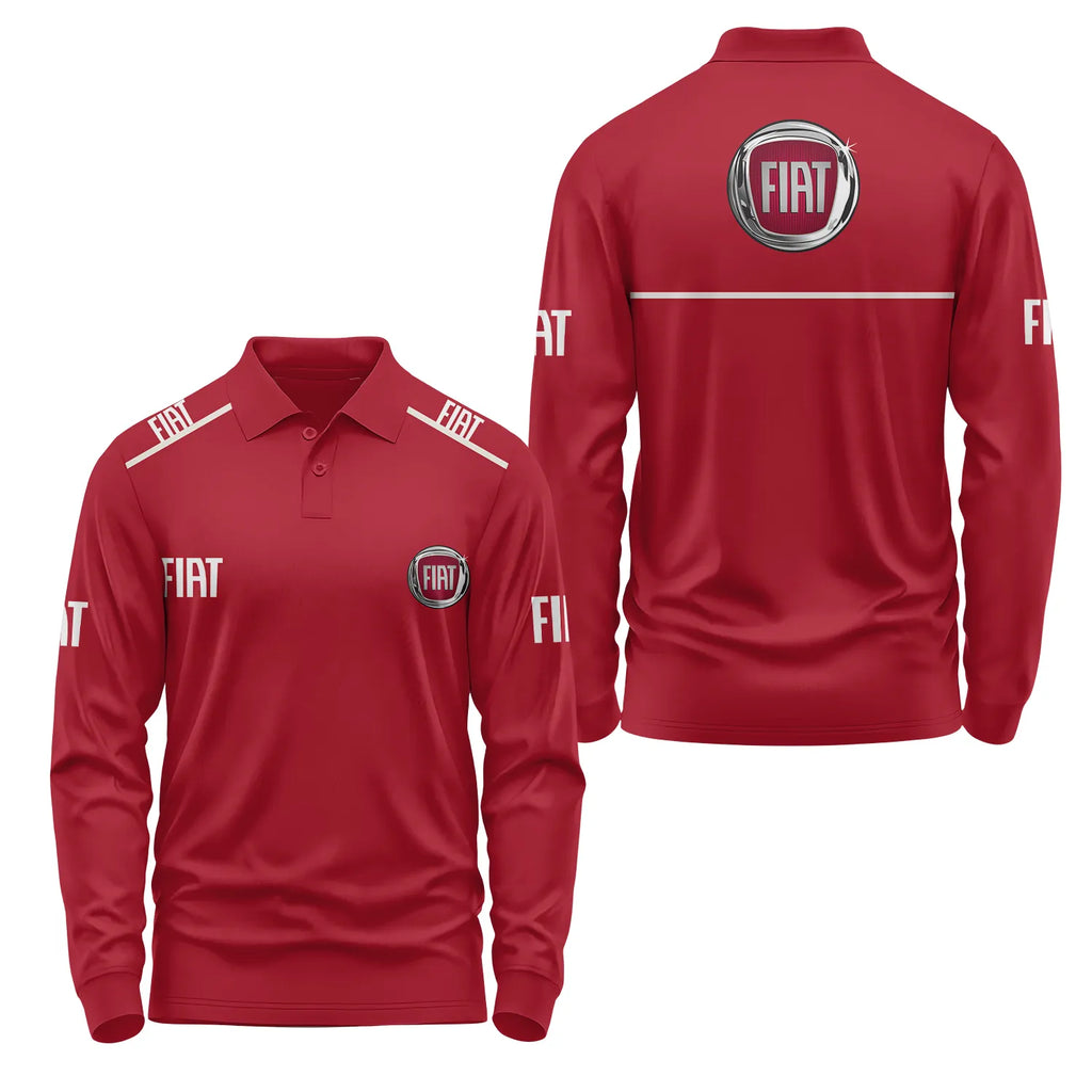 Fiat Long Sleeve Polo SC007