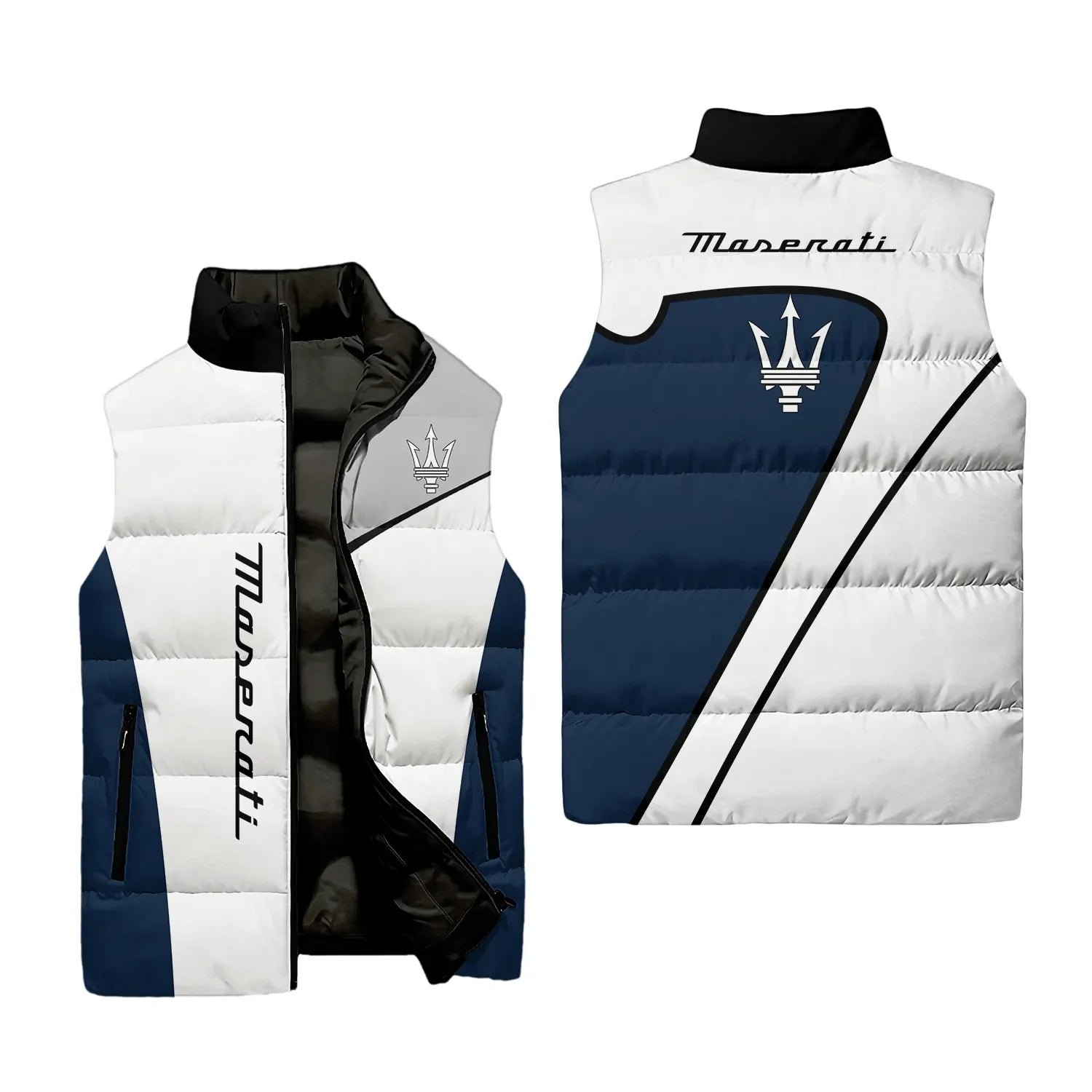 Maserati Sleeveless Puffer Jacket SC010