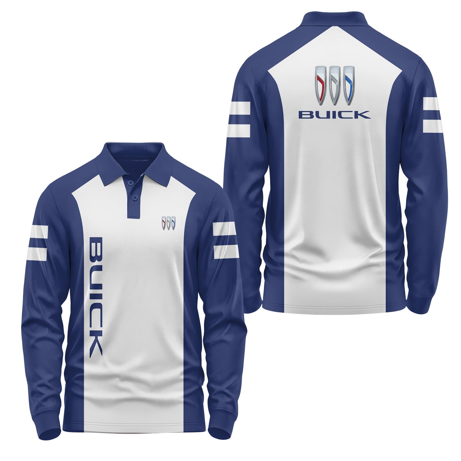 Buick Long Sleeve Polo USPL3130