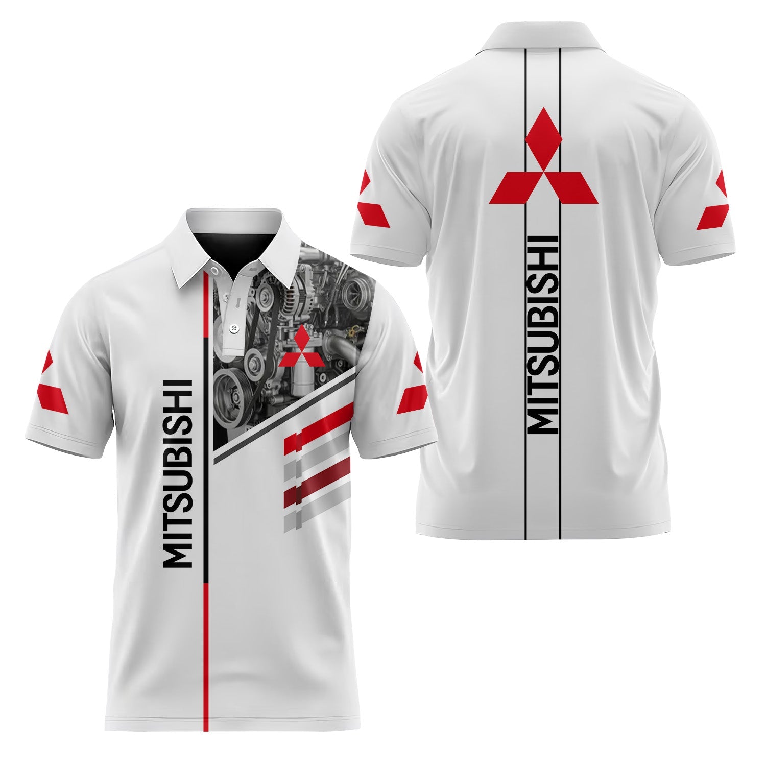Mitsubishi Short Sleeve Polo USPL2411