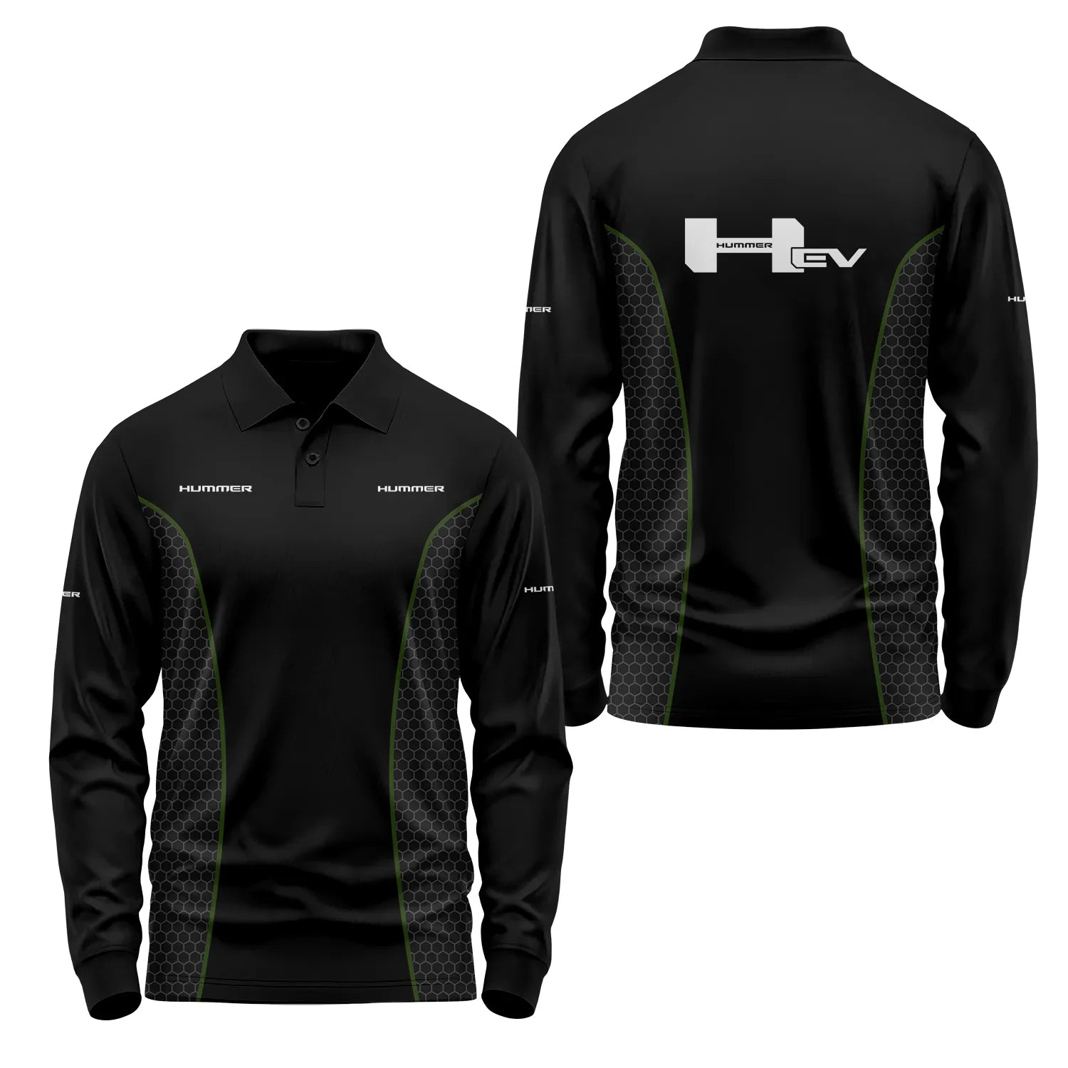 Hummer Long Sleeve Polo SC027