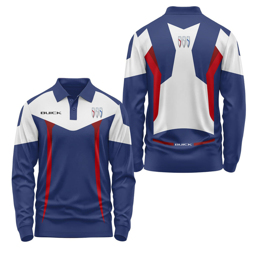 Buick Long Sleeve Polo USPL3103