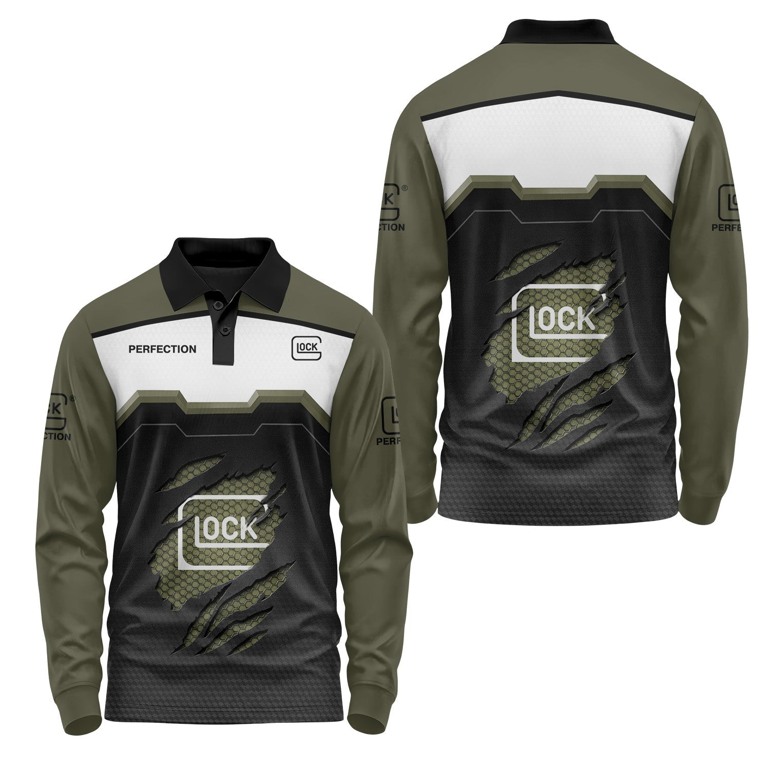 Glock Long Sleeve Polo USPL2279