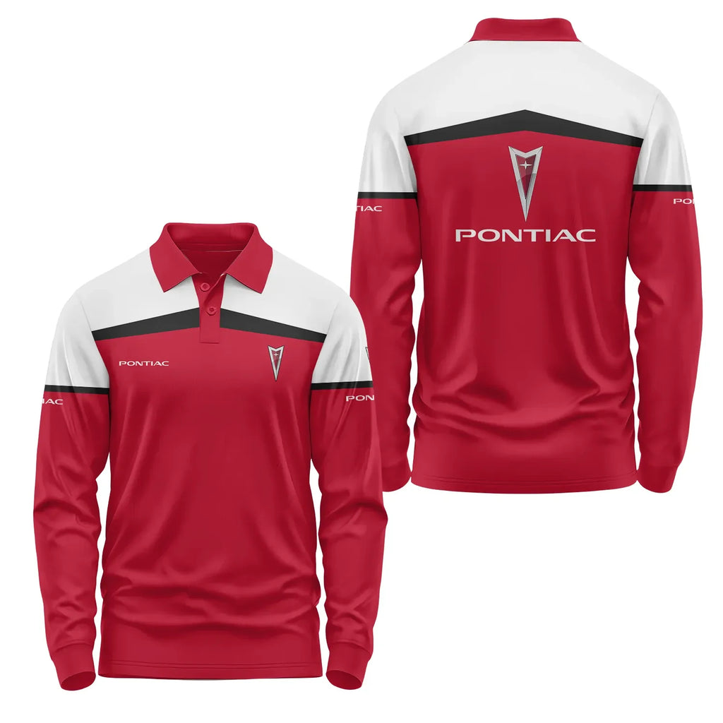 Pontiac Long Sleeve Polo SC031