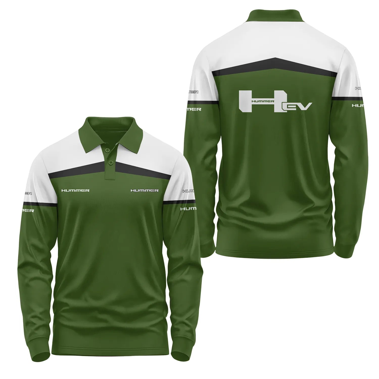 Hummer Long Sleeve Polo SC031