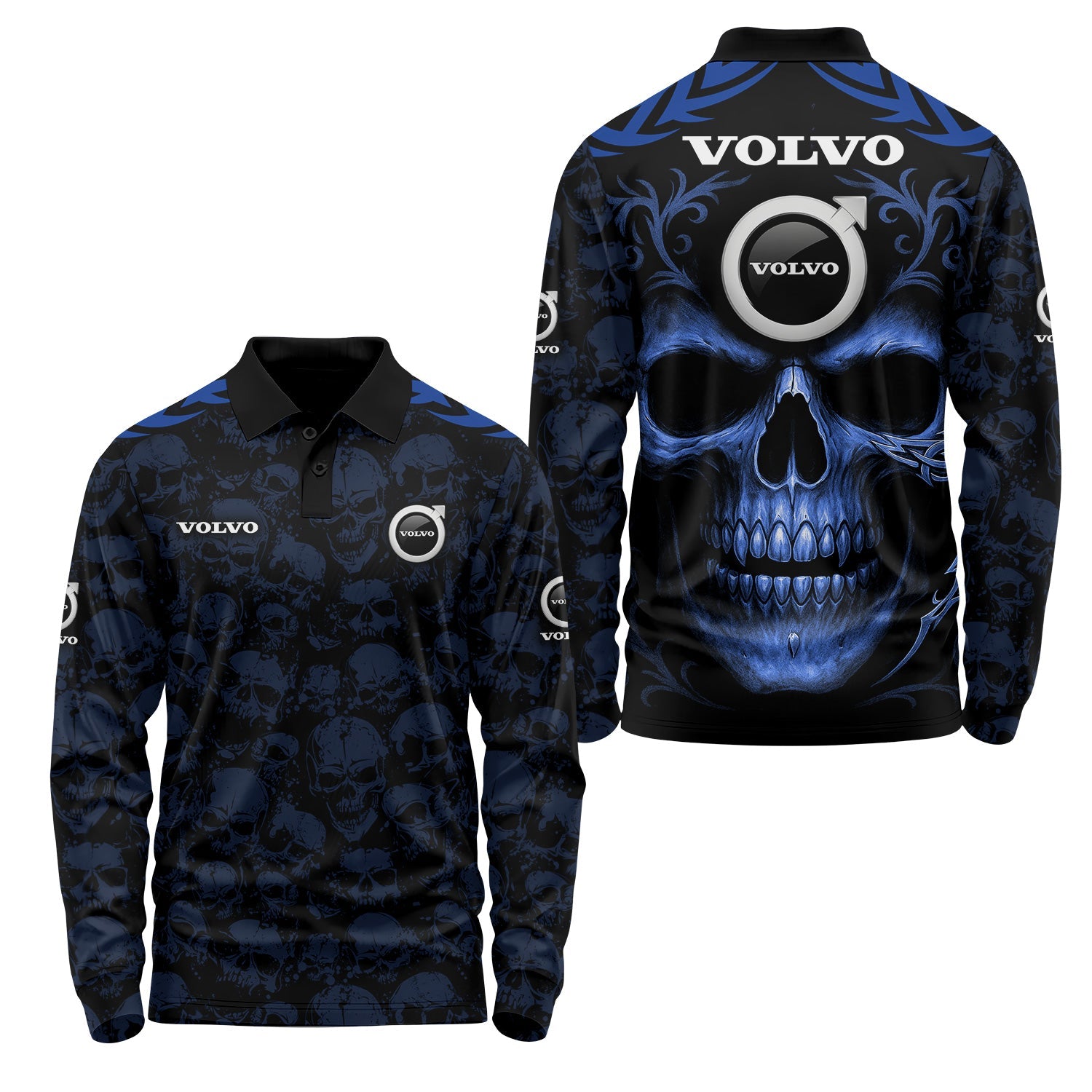 Volvo Long Sleeve Polo USPL3155