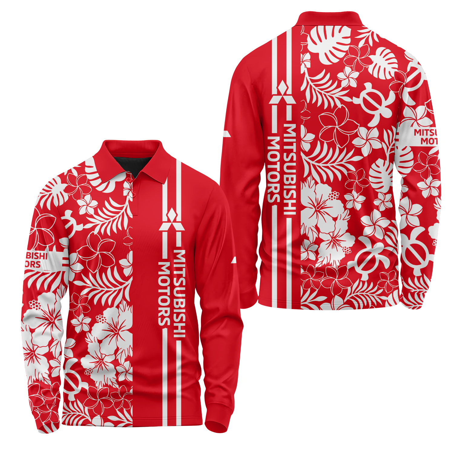 Mitsubishi Long Sleeve Polo USPL2391