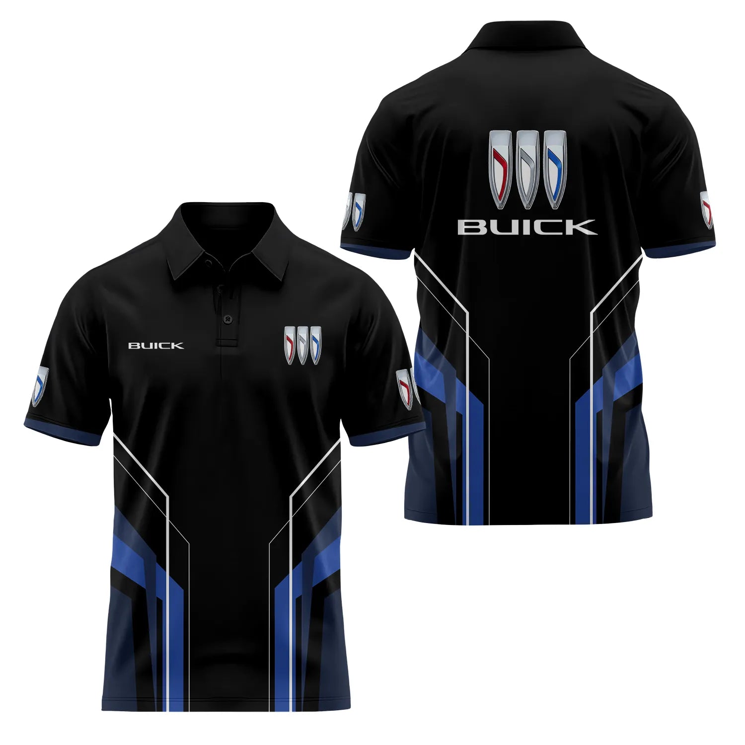 Buick Short Sleeve Polo SC023