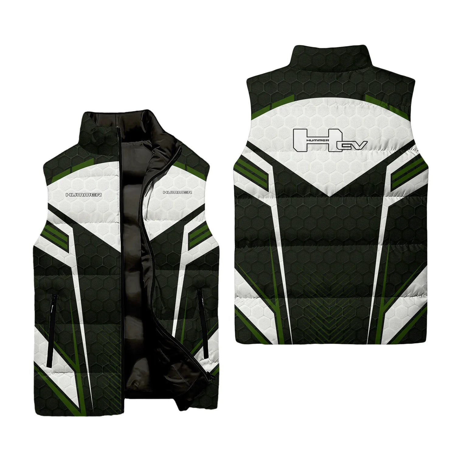 Hummer Sleeveless Puffer Jacket SC033
