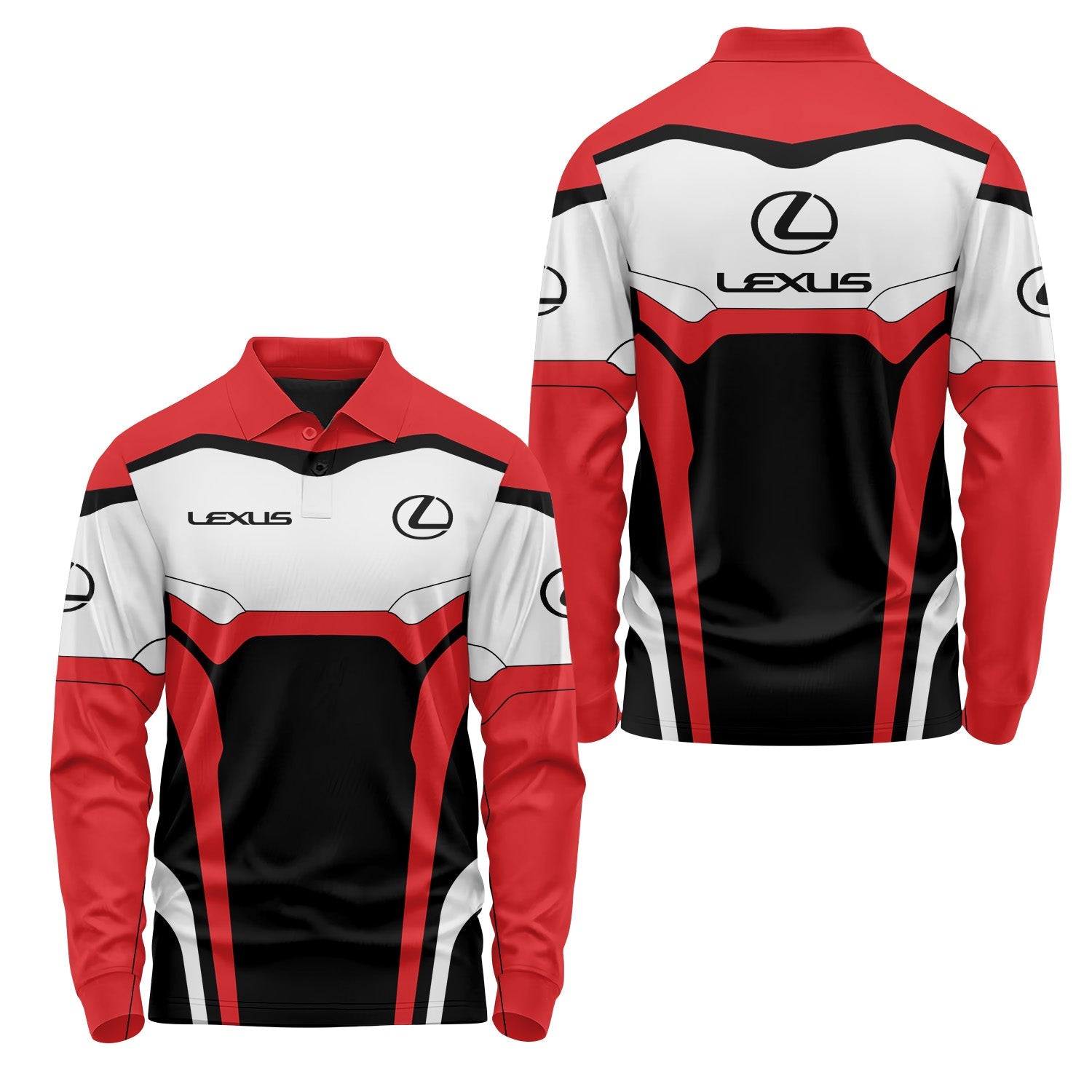 Lexus Long Sleeve Polo USPL2466