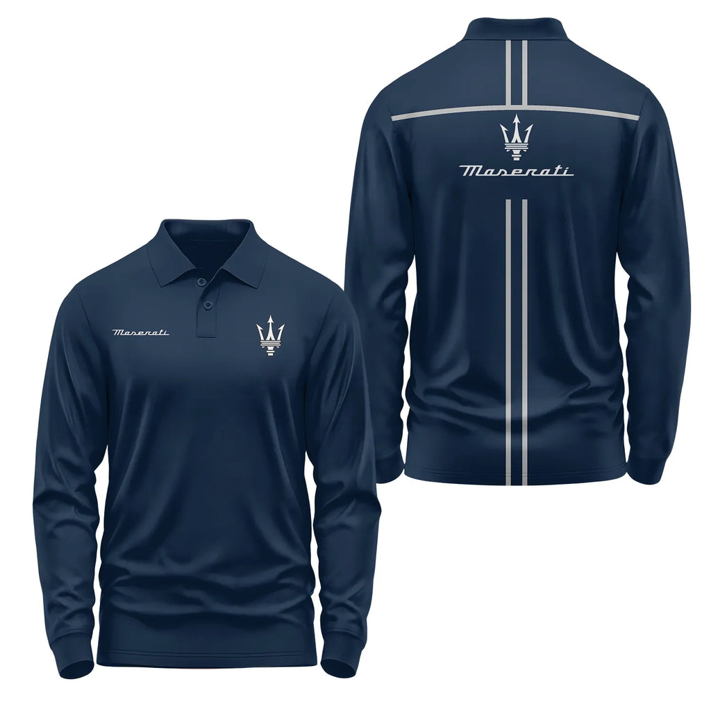 Maserati Long Sleeve Polo SC018