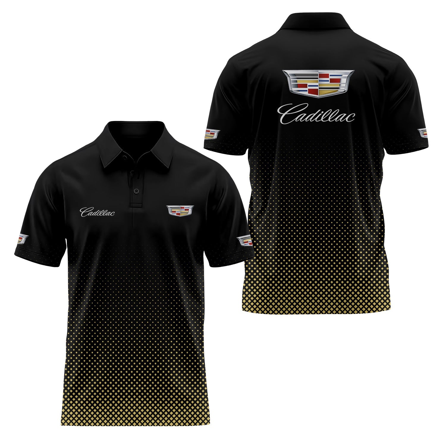 Cadillac Short Sleeve Polo USPL2793