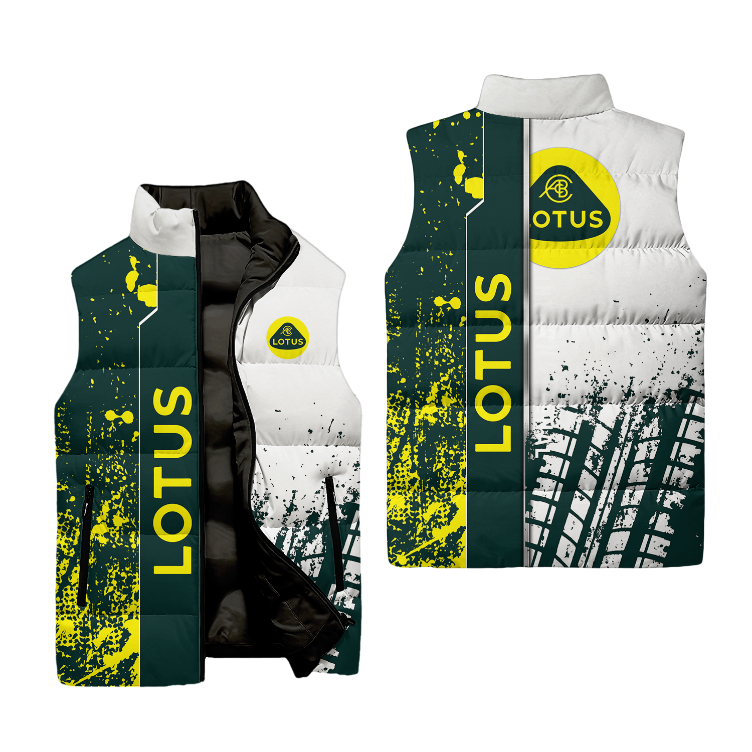 Lotus Sleeveless Puffer Jacket USPL2570
