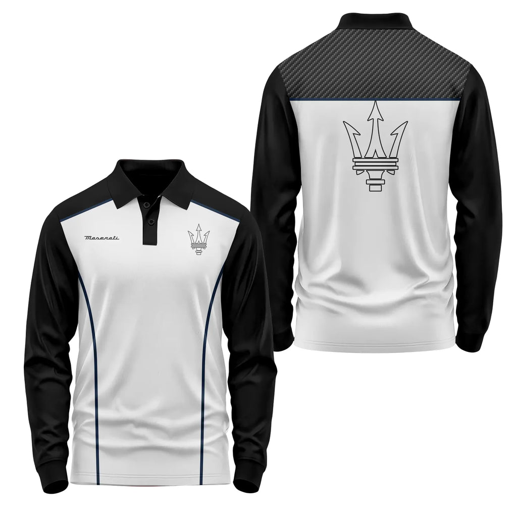 Maserati Long Sleeve Polo SC011