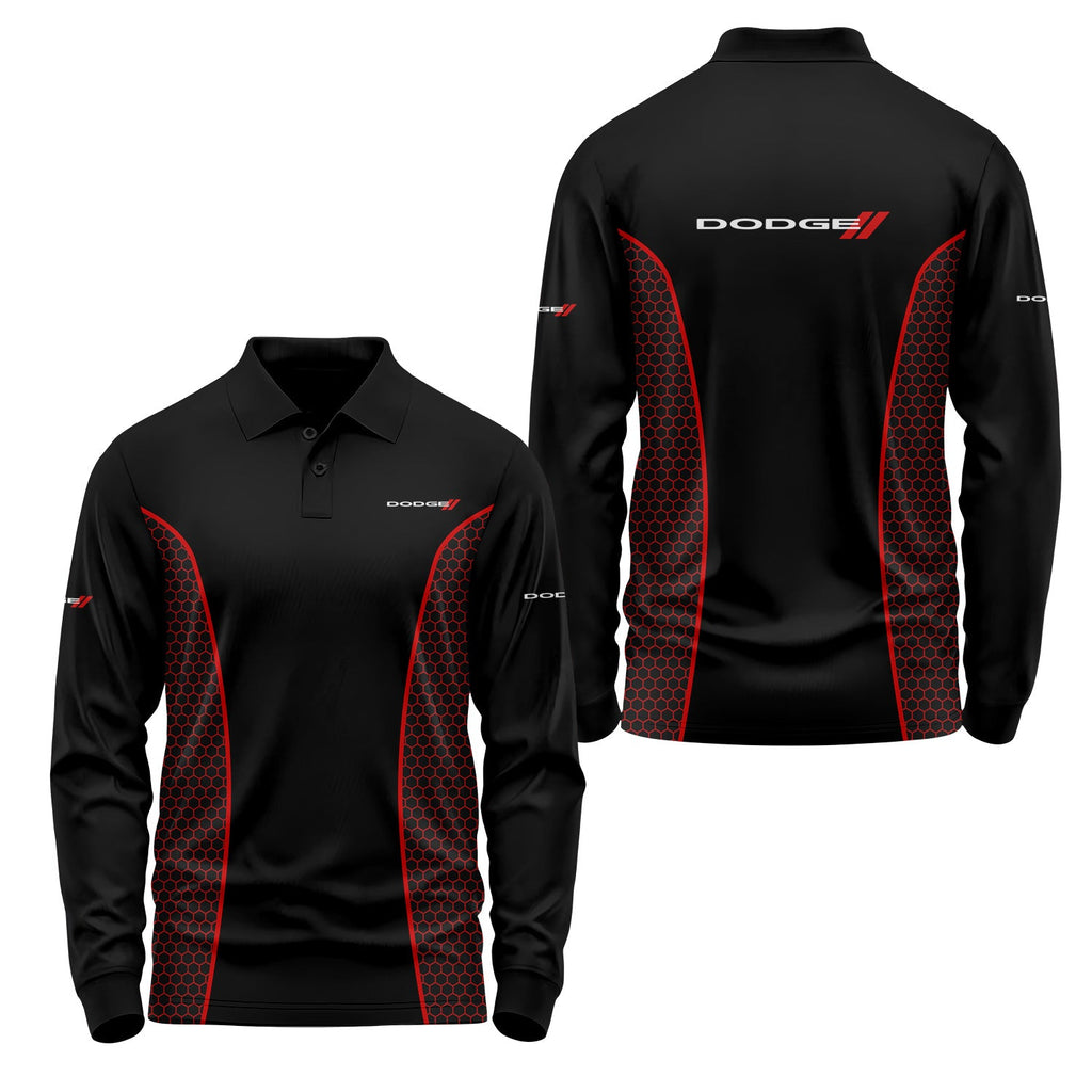 Dodge Long Sleeve Polo USPL2944