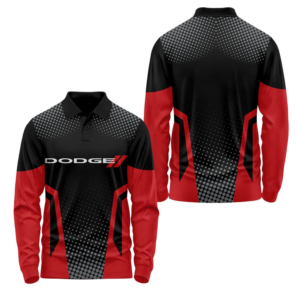 Dodge Long Sleeve Polo USPL2949