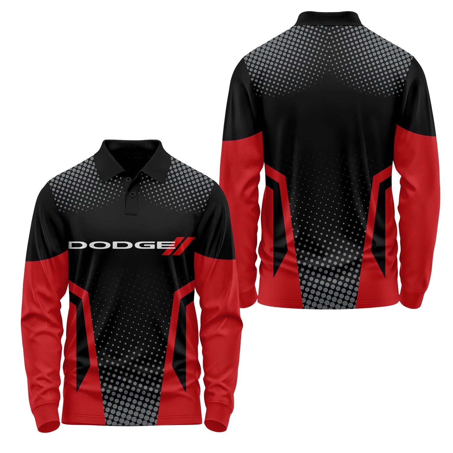 Dodge Long Sleeve Polo USPL2949