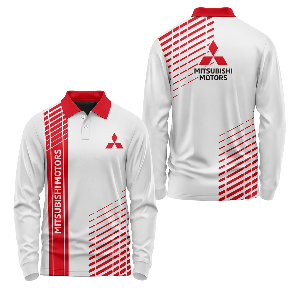 Mitsubishi Long Sleeve Polo USPL2409