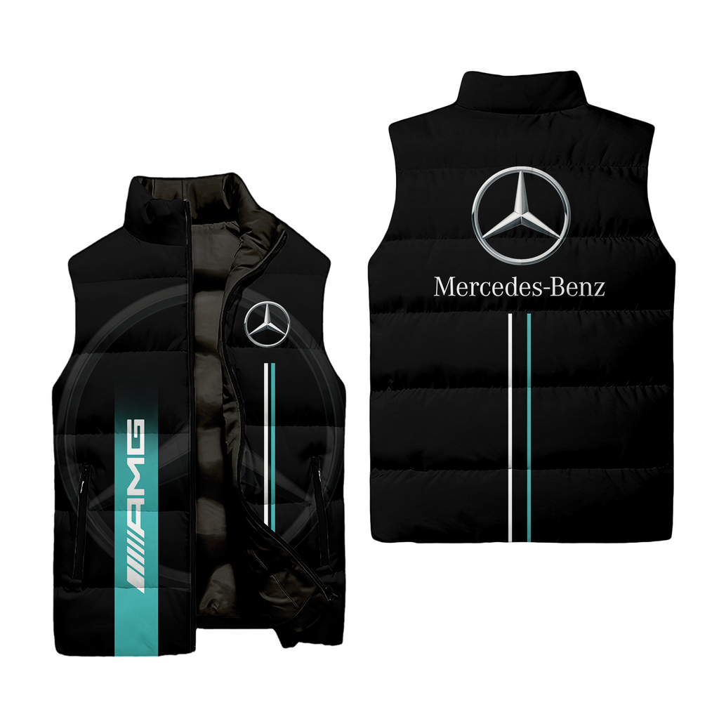 Mercedes Sleeveless Puffer Jacket MERC017