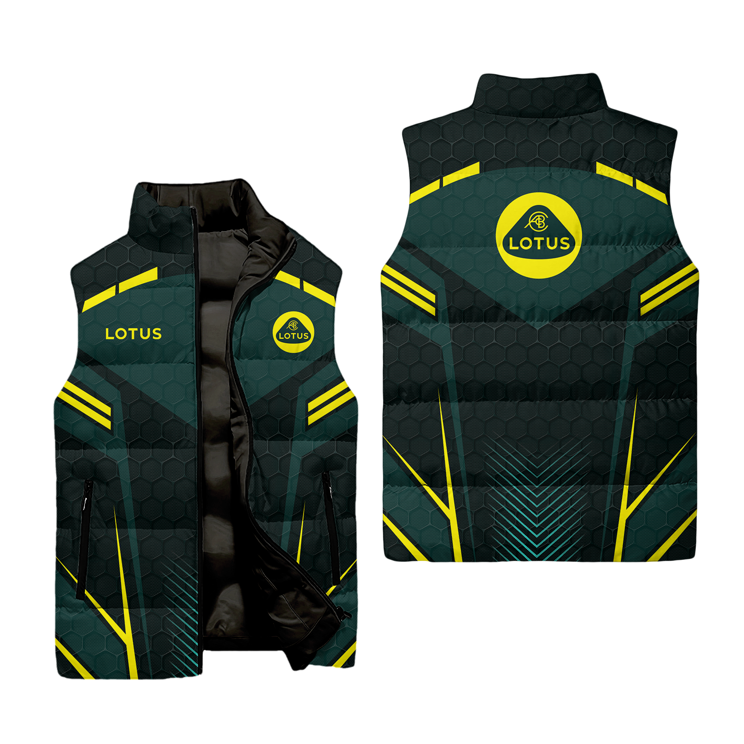 Lotus Sleeveless Puffer Jacket USPL2580