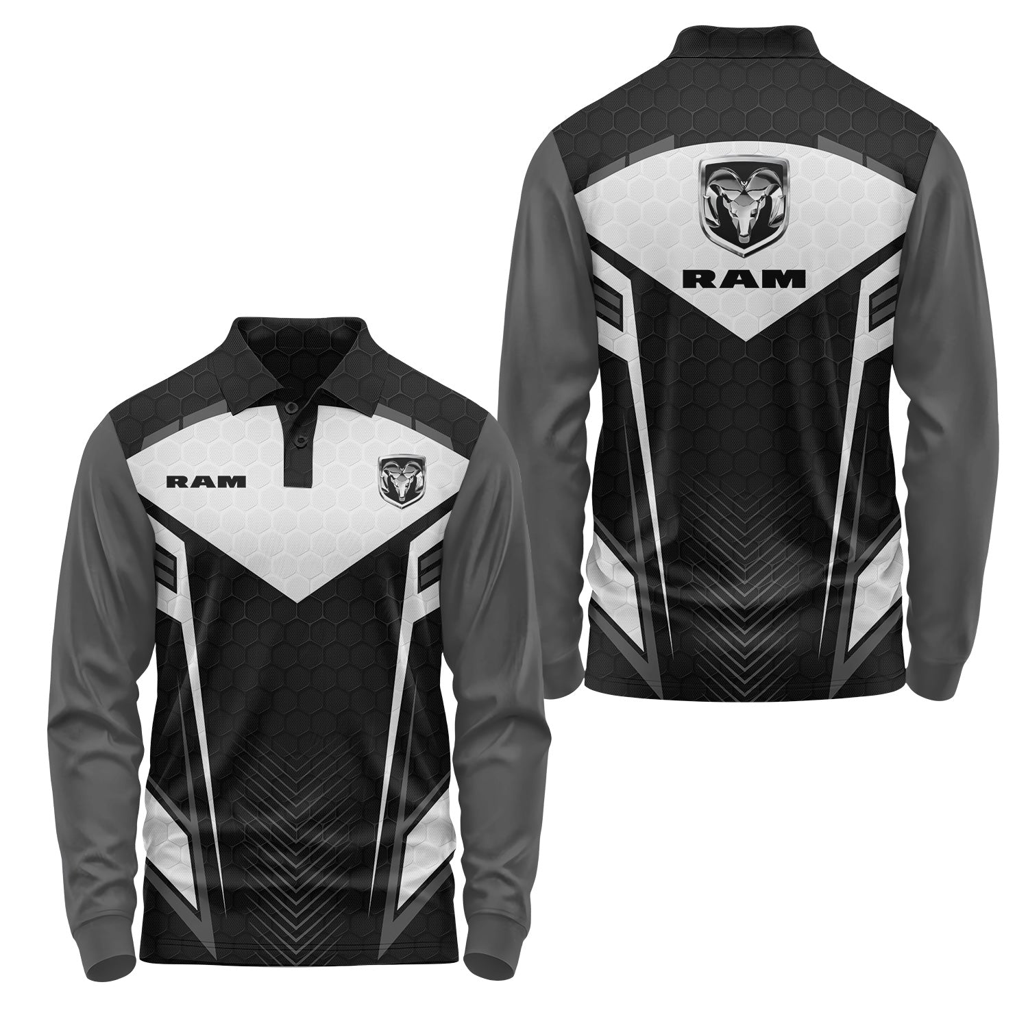 Ram Long Sleeve Polo USPL3071