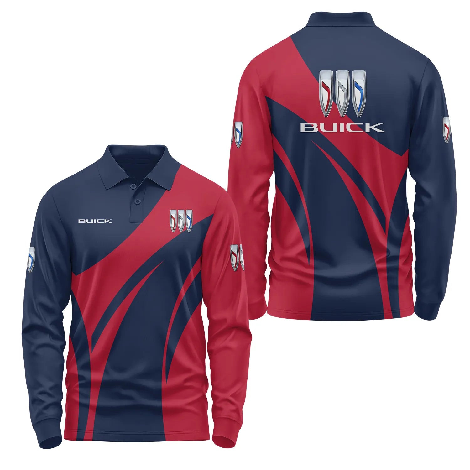 Buick Long Sleeve Polo SC022