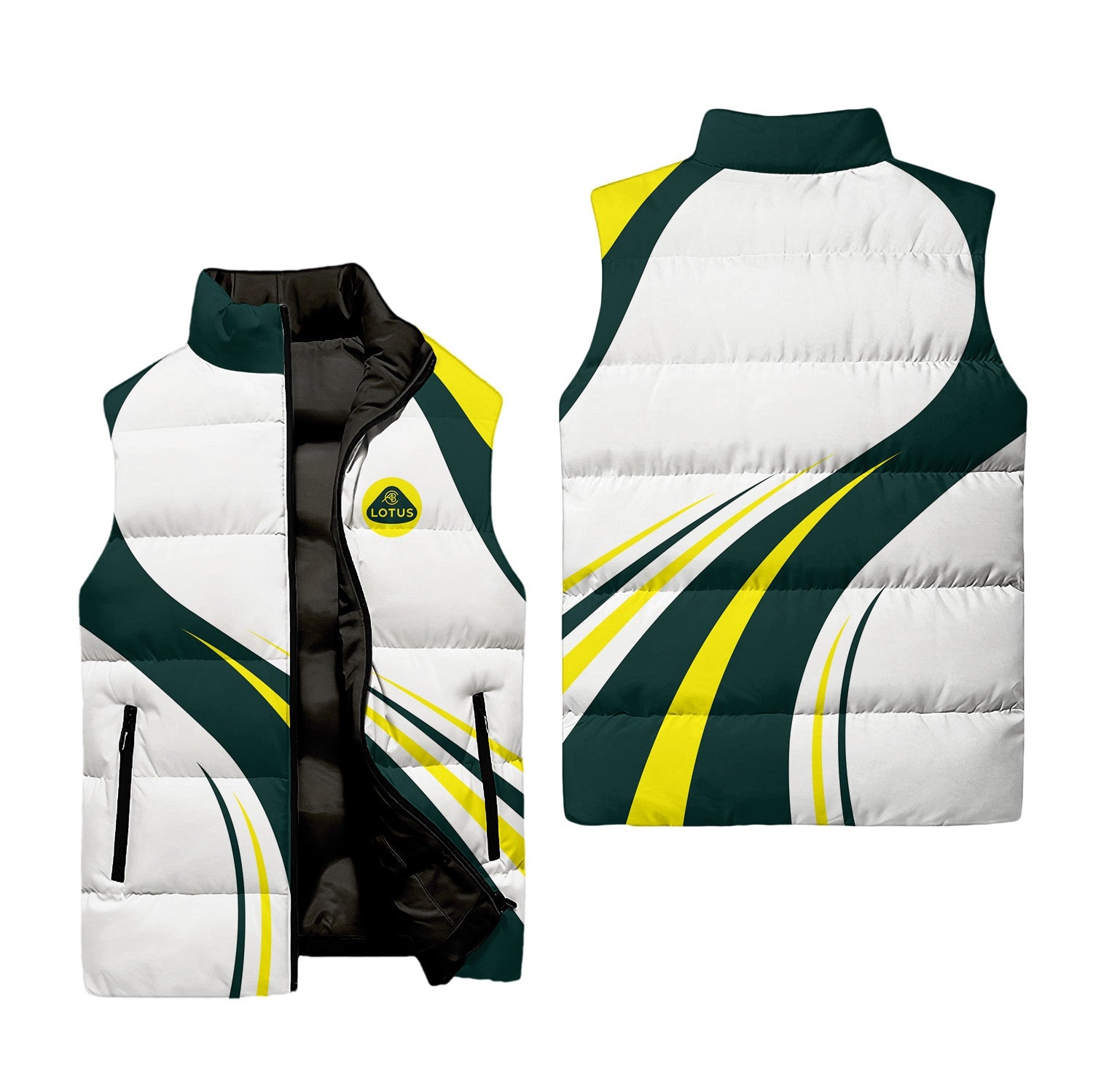 Lotus Sleeveless Puffer Jacket USPL2573