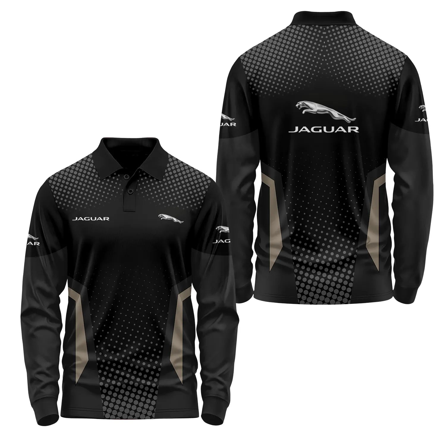 Jaguar Long Sleeve Polo SC032