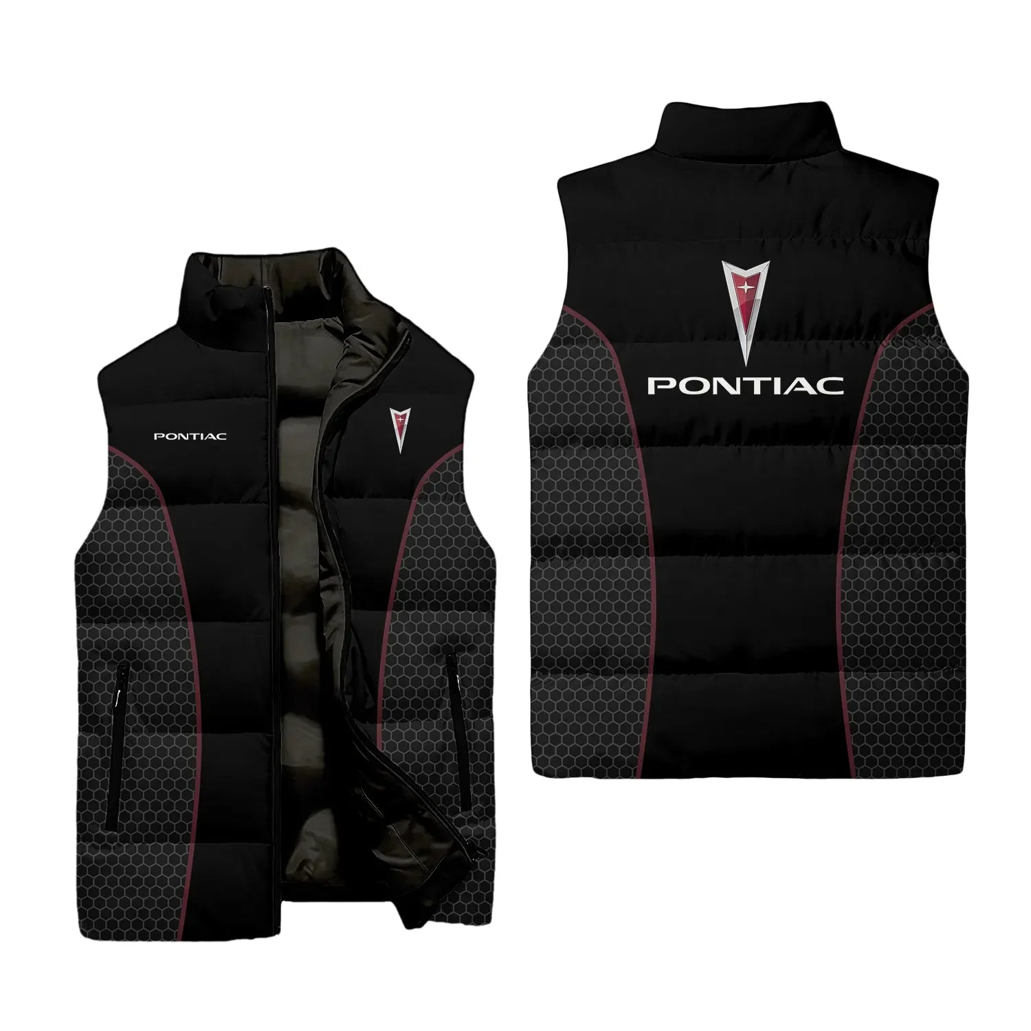 Pontiac Sleeveless Puffer Jacket SC027
