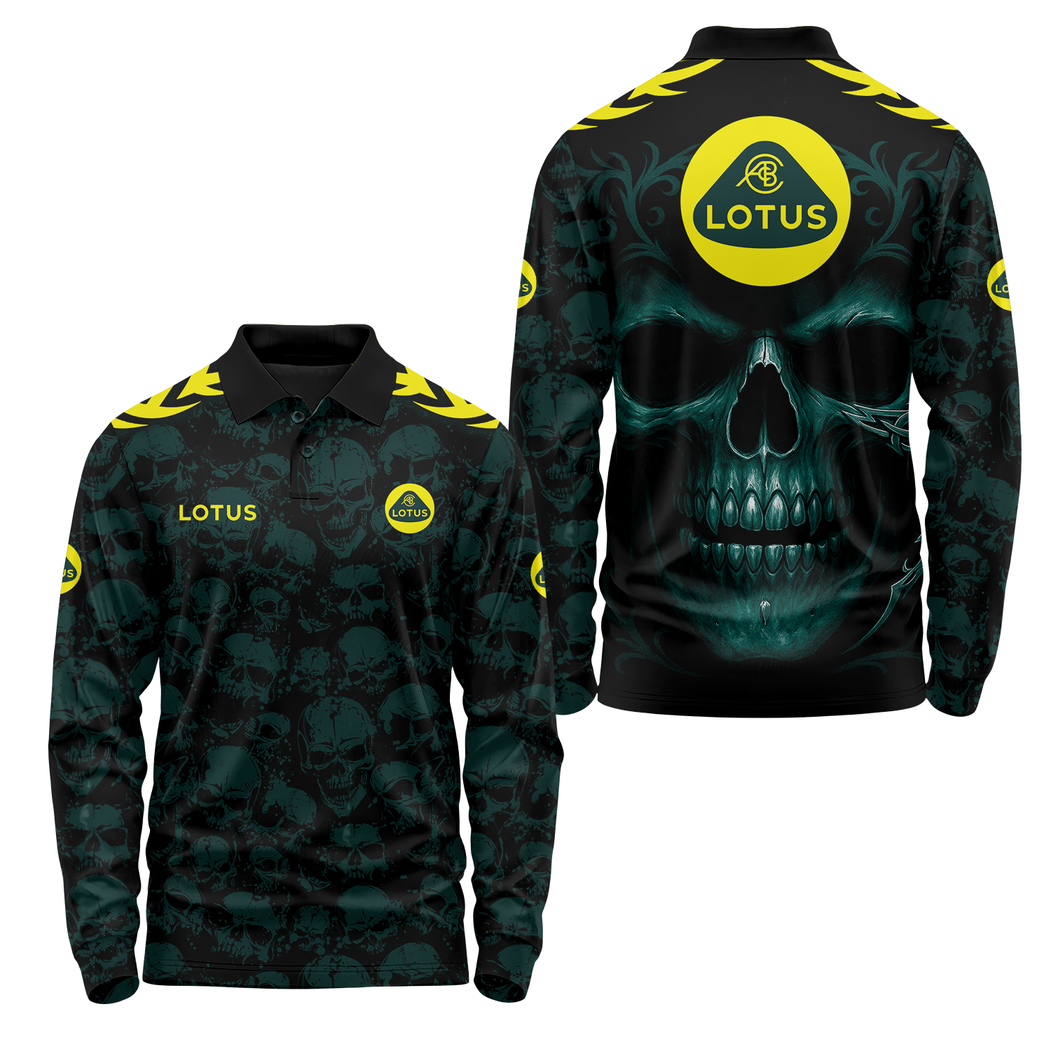 Lotus Long Sleeve Polo USPL2555