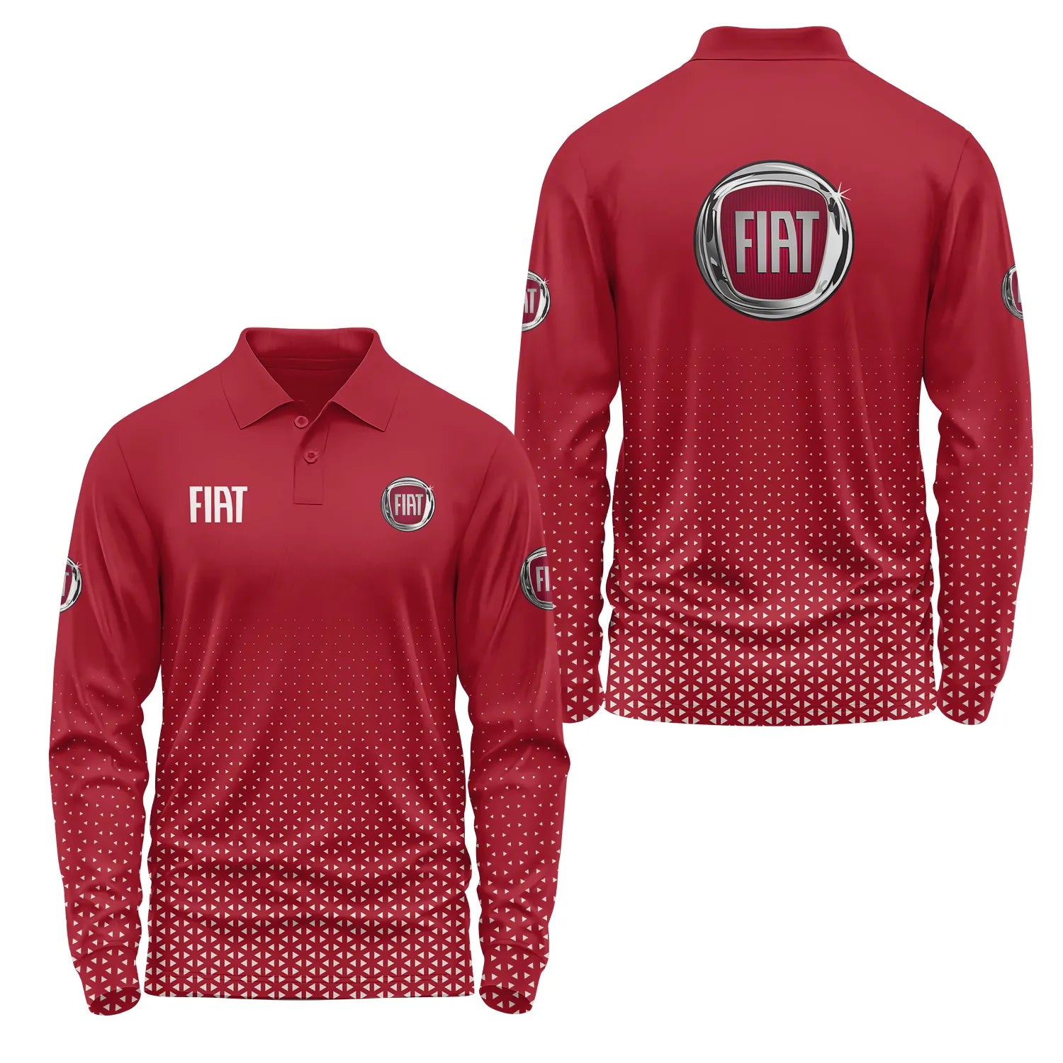 Fiat Long Sleeve Polo SC003