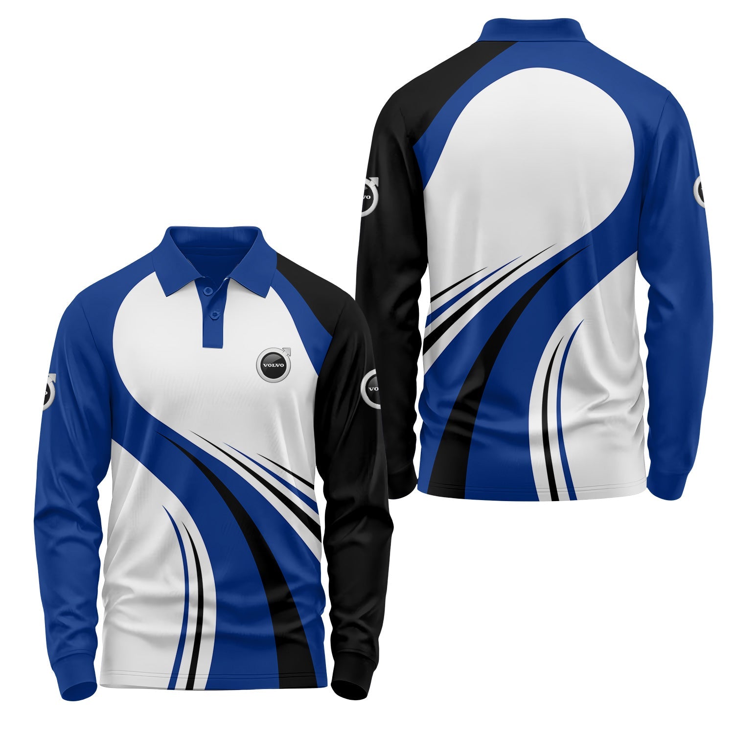 Volvo Long Sleeve Polo USPL3193