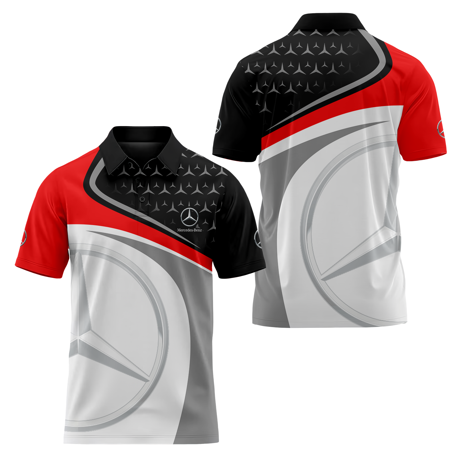 Mercedes Short Sleeve Polo MERC026