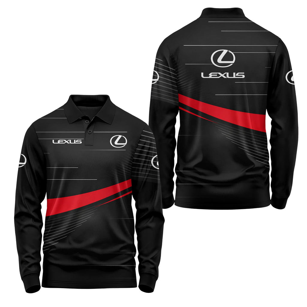Lexus Long Sleeve Polo USPL2467