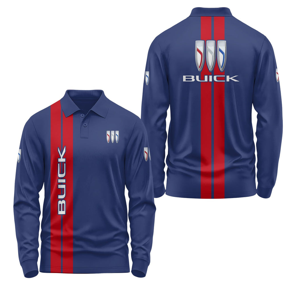 Buick Long Sleeve Polo USPL3087