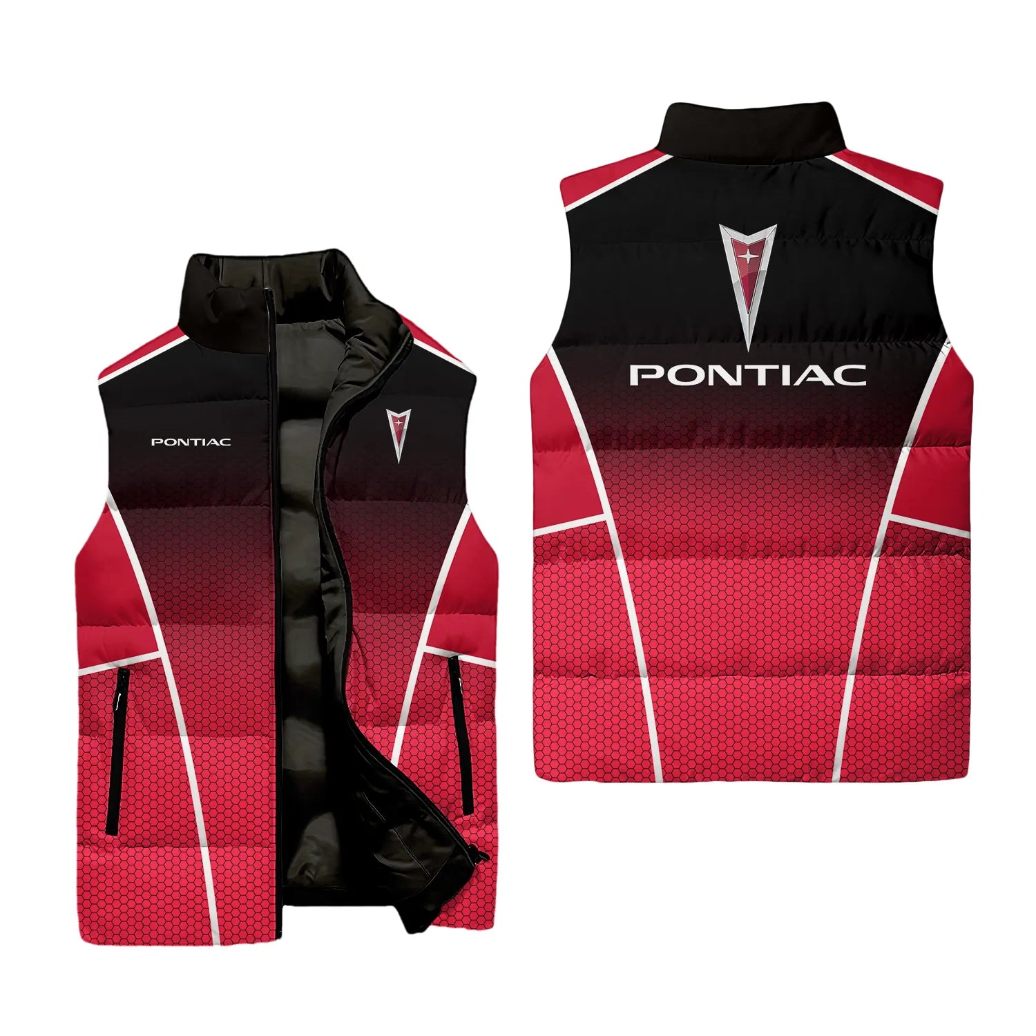 Pontiac Sleeveless Puffer Jacket SC019