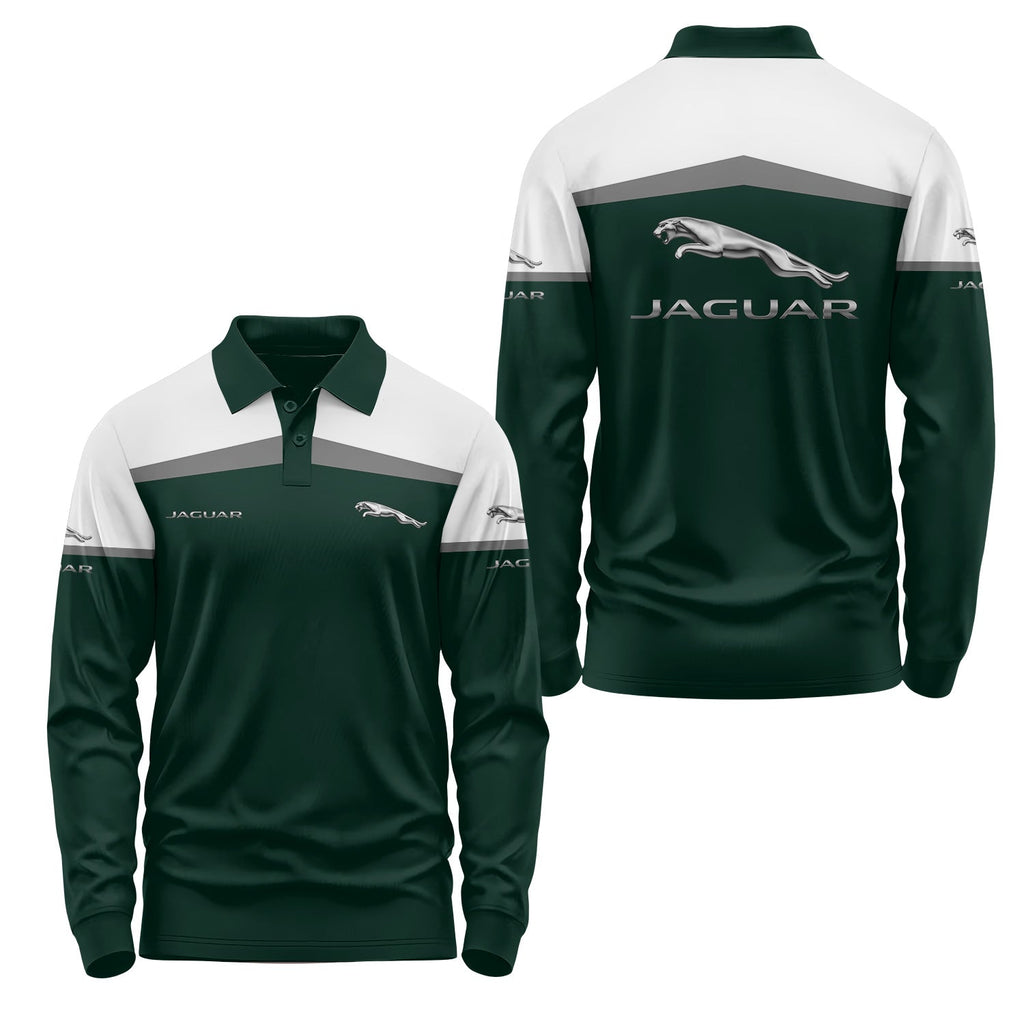 Jaguar Long Sleeve Polo USPL3218
