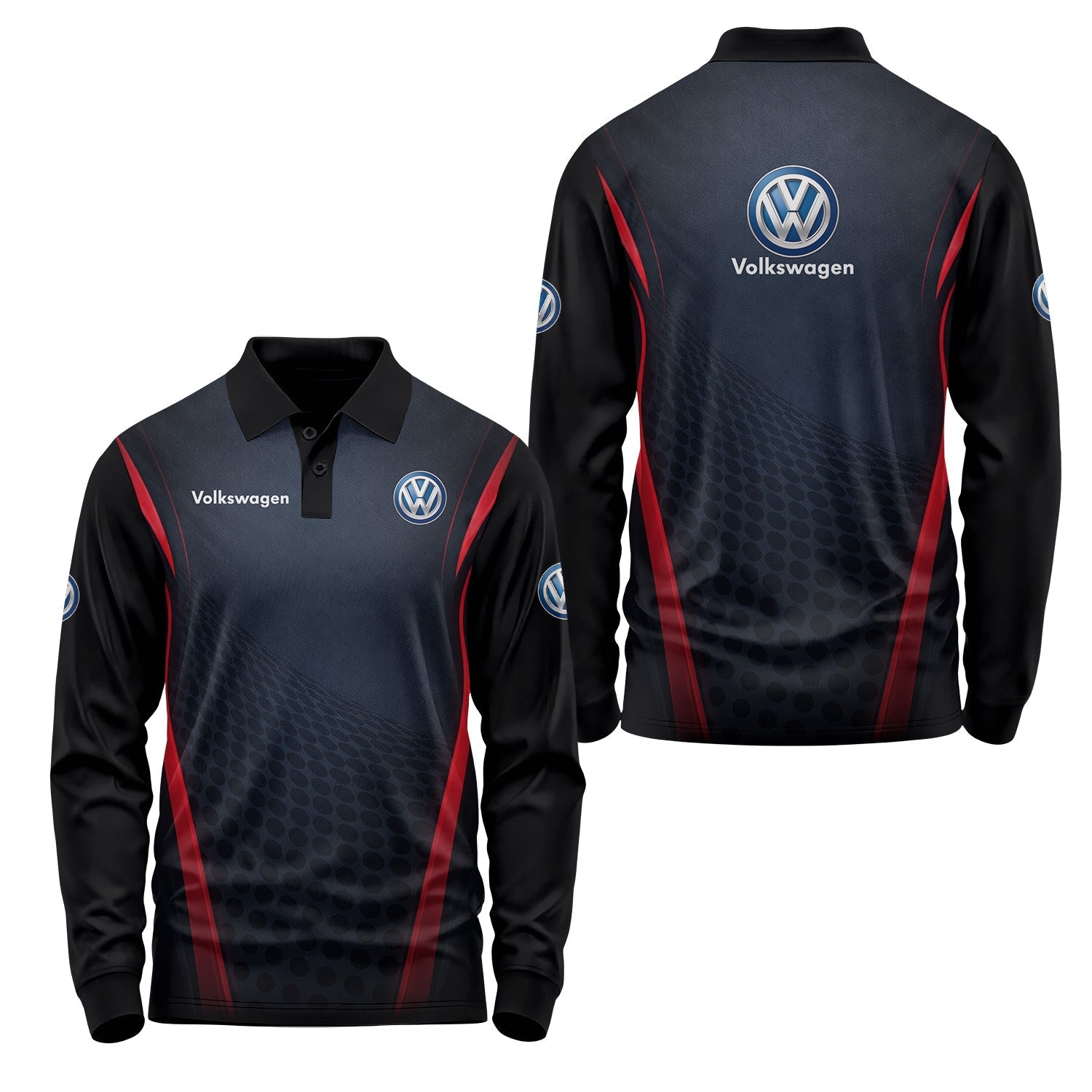 Volkswagen Long Sleeve Polo USPL2994