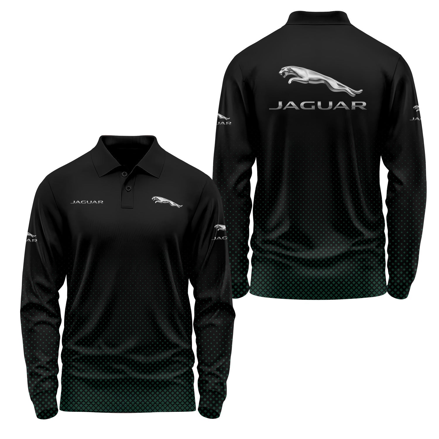 Jaguar Long Sleeve Polo USPL3213