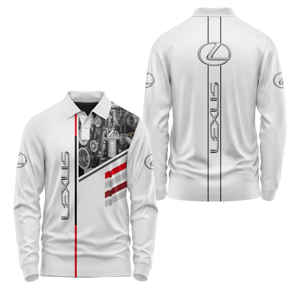 Lexus Long Sleeve Polo USPL2472