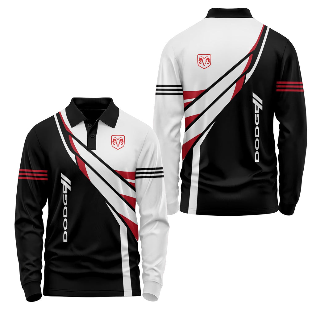 Dodge Long Sleeve Polo USPL2938