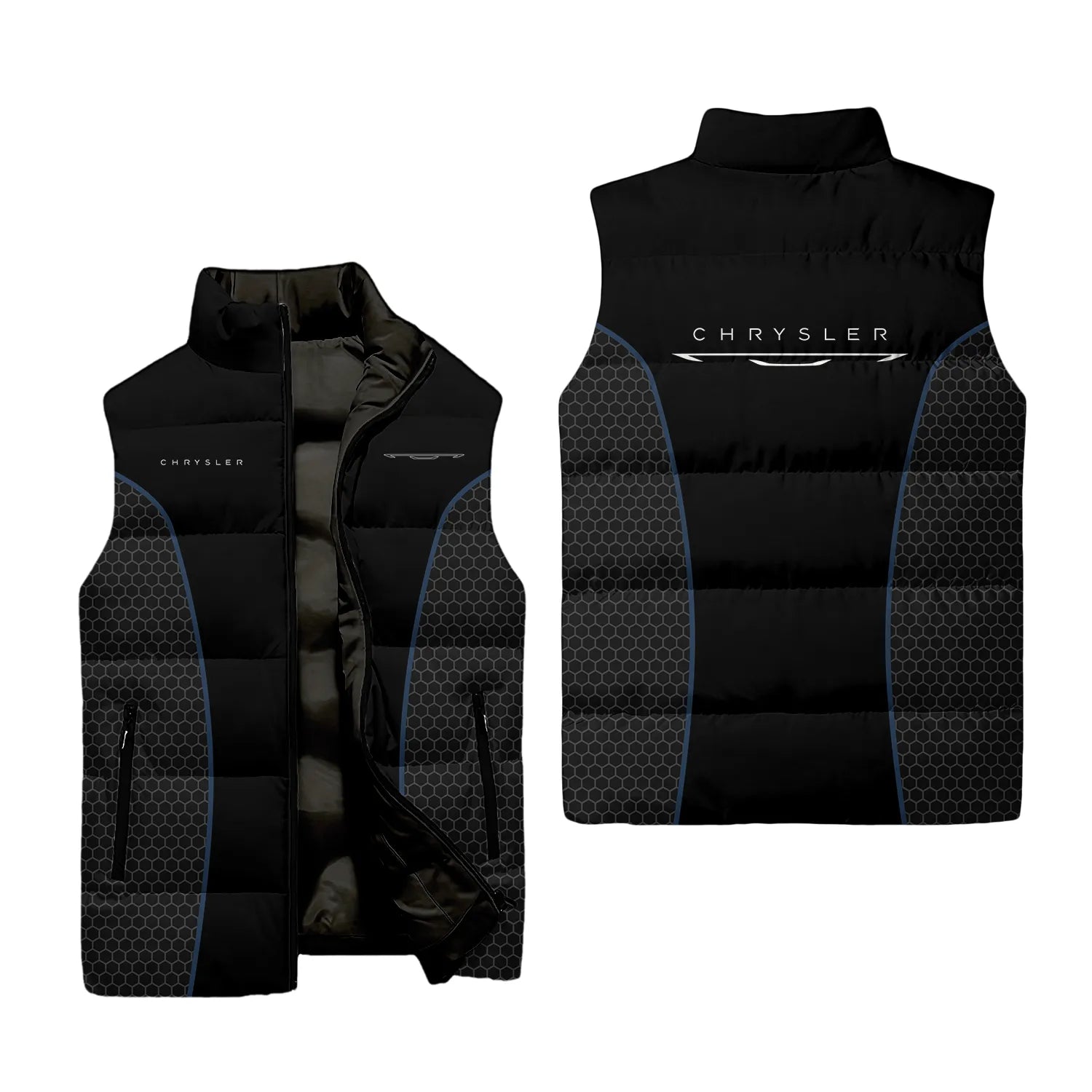 Chrysler Sleeveless Puffer Jacket SC027