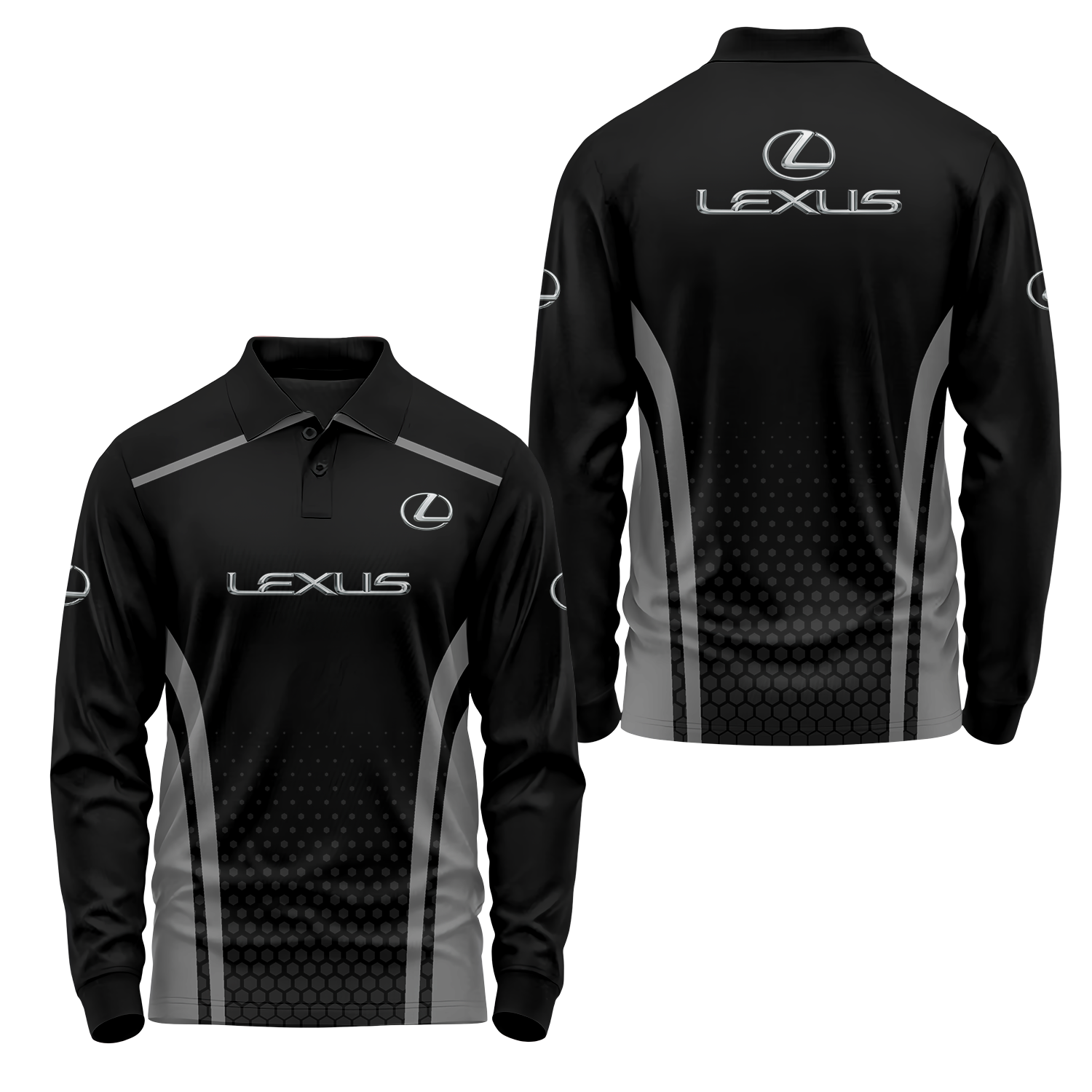 Lexus Long Sleeve Polo USPL2441