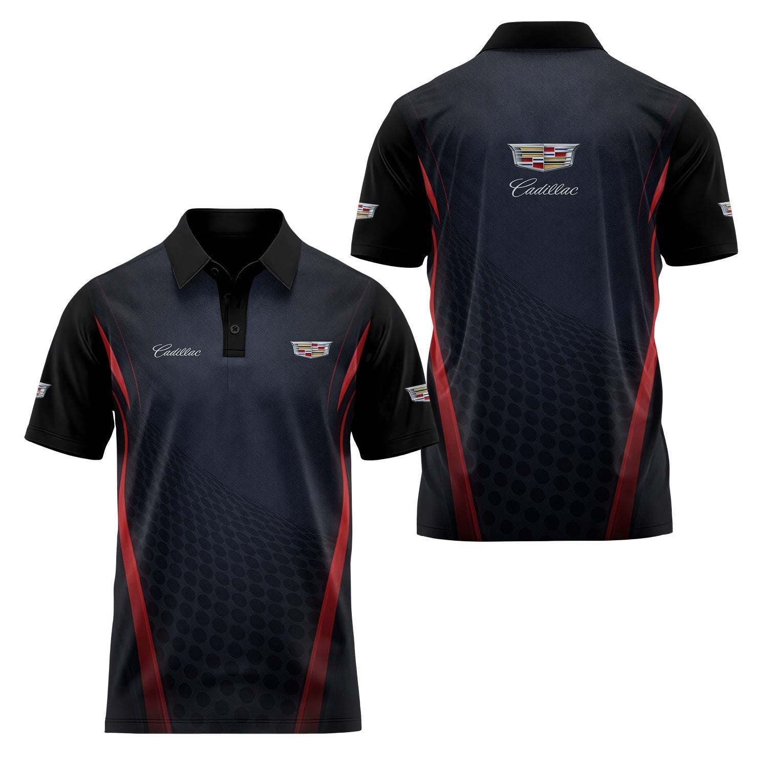 Cadillac Short Sleeve Polo USPL2814