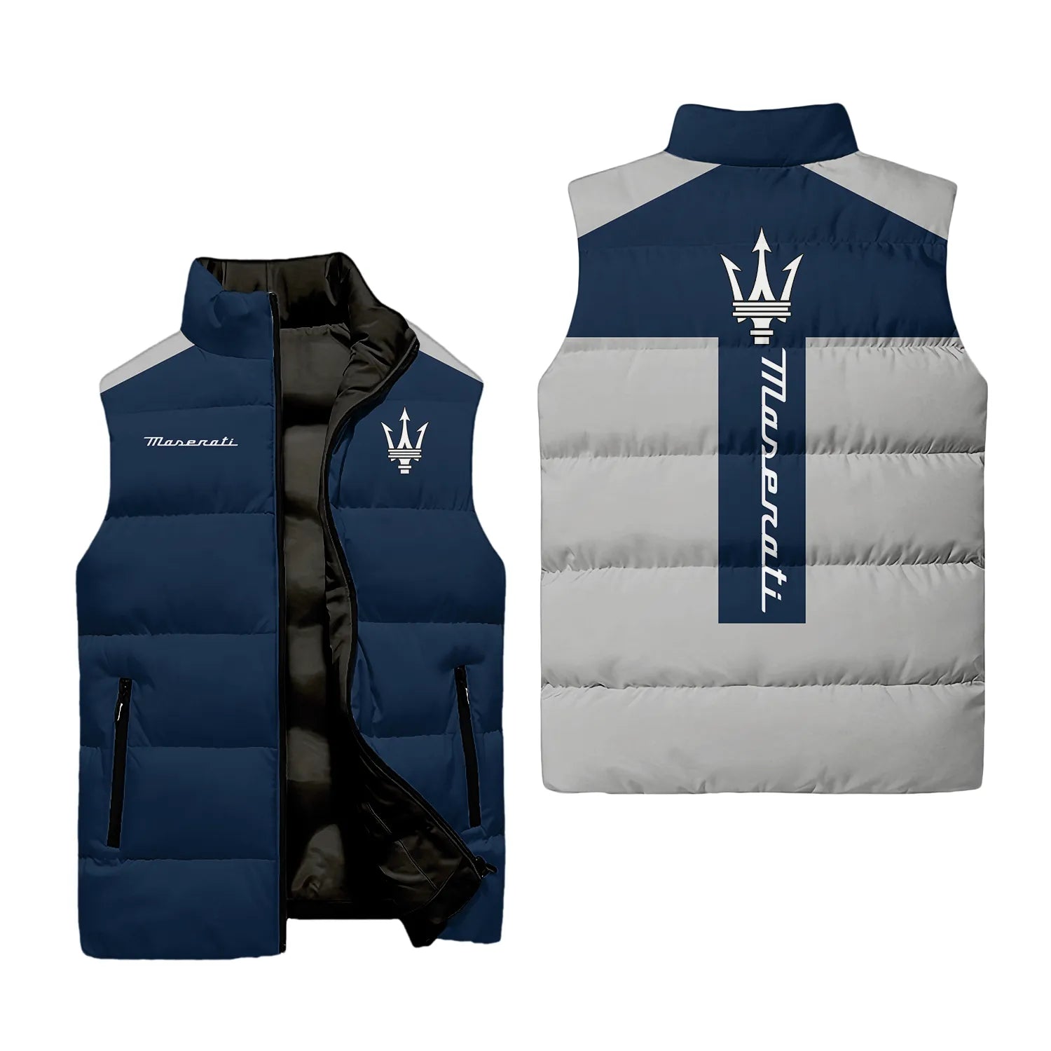 Maserati Sleeveless Puffer Jacket SC008