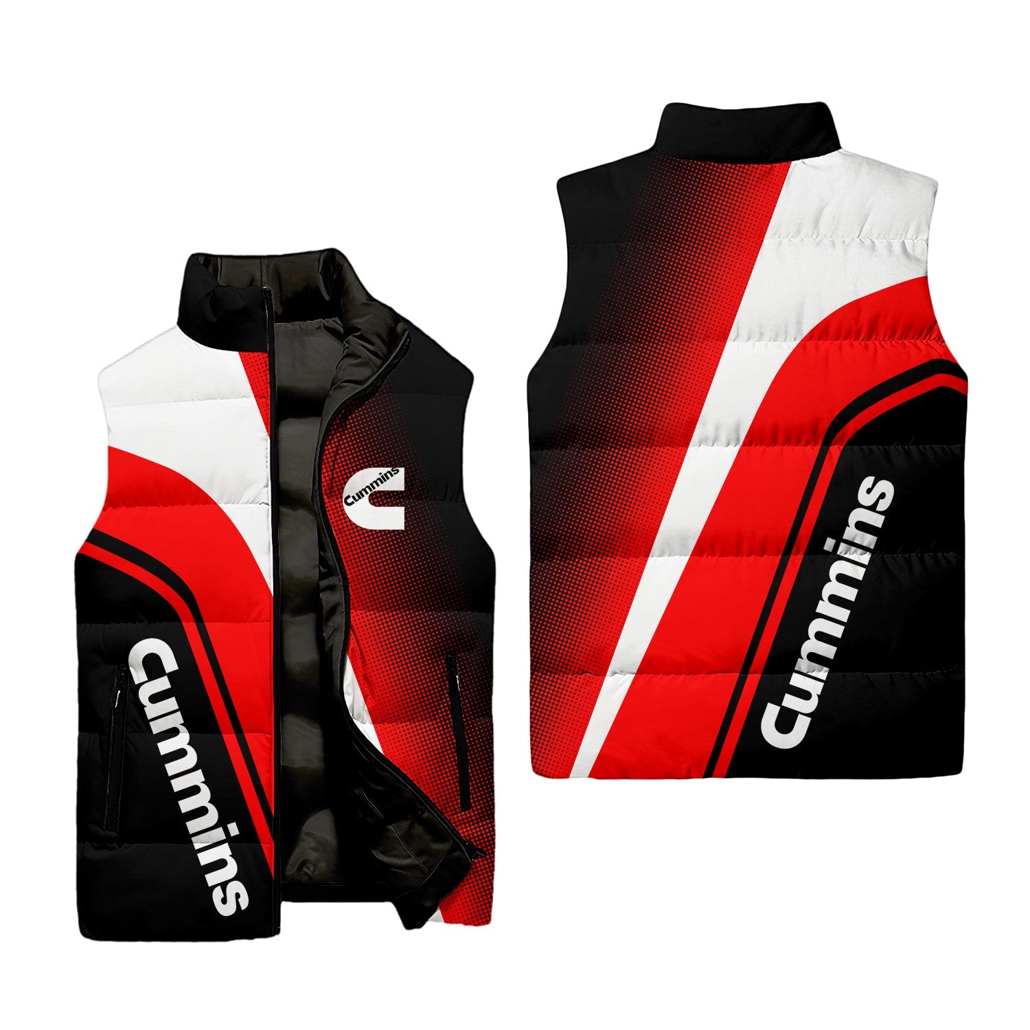 Cummins Sleeveless Puffer Jacket USPL2517